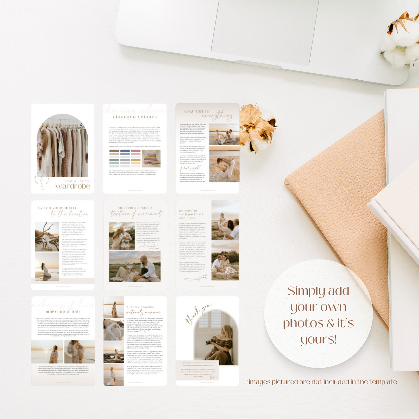 Client Guide - What to Wear - TEMPLATE