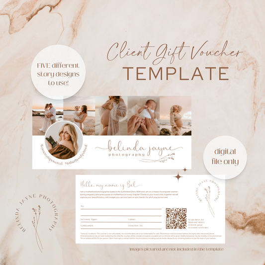 Client Gift Voucher - TEMPLATE